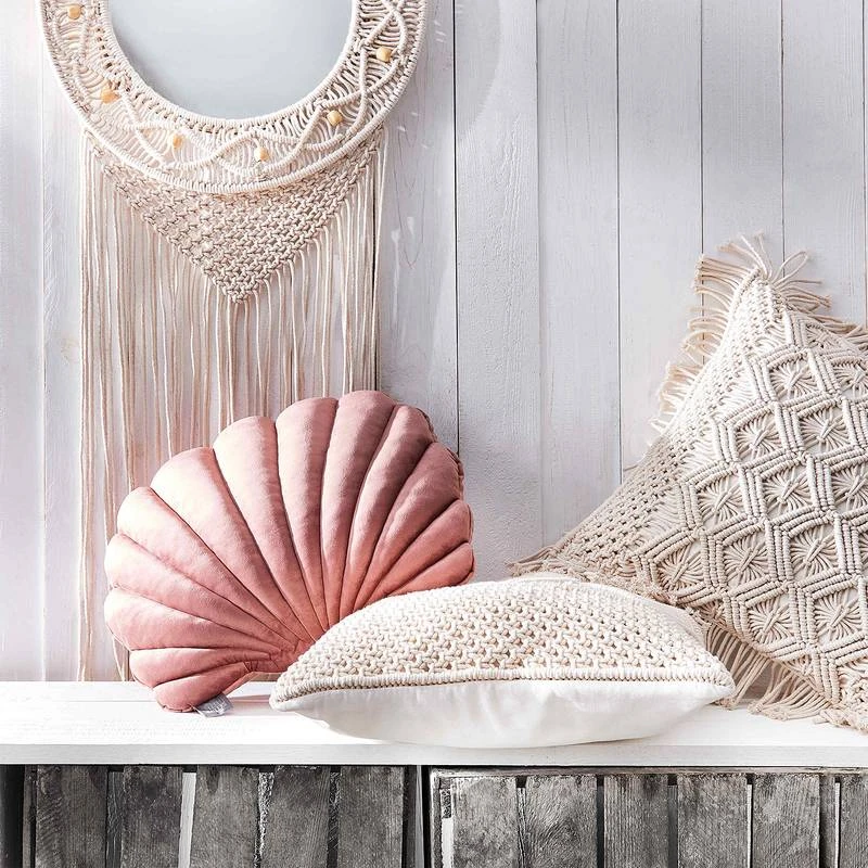 Coussin Macrame Zickzack 4 Coussin Macrame Zickzack – Image 4