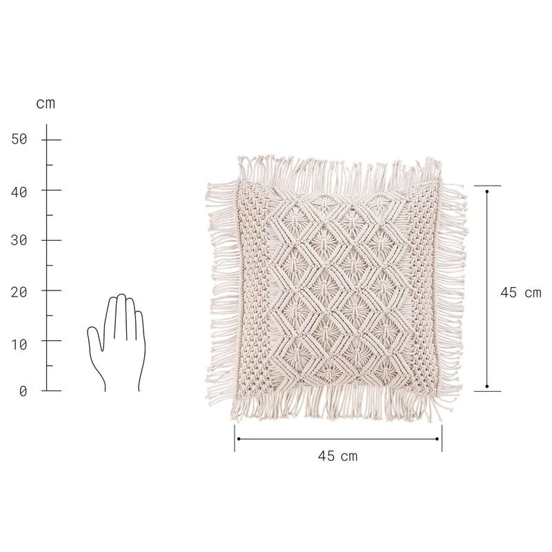 Coussin Macrame Zickzack 7 Coussin Macrame Zickzack – Image 7